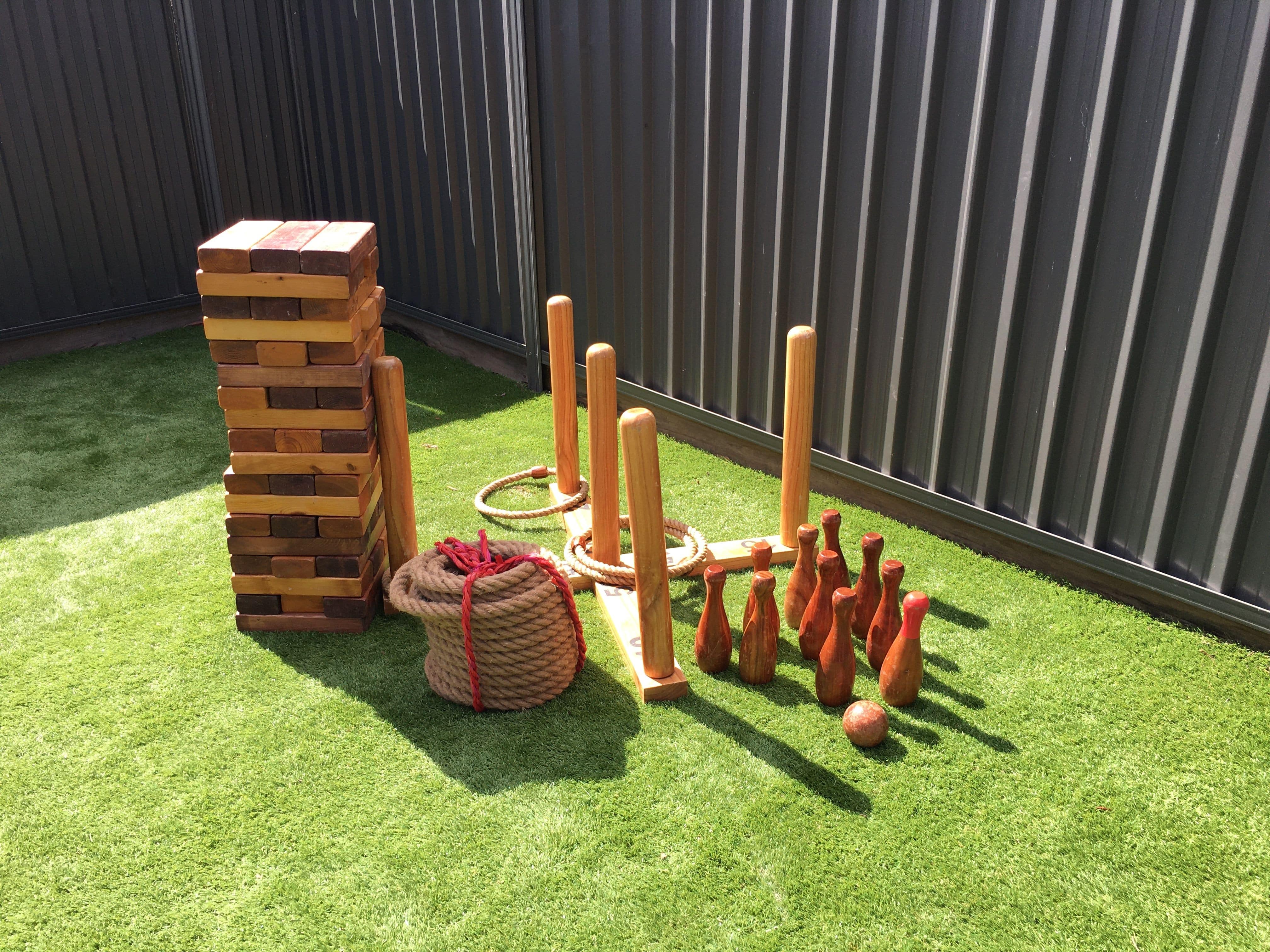 Party Hire Co Ballarat Giant Tic Tac Toe Naughts and Crosses Lawn Games